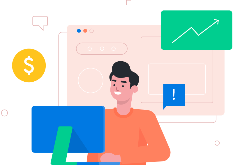 Ilustrasi Domain & Hosting